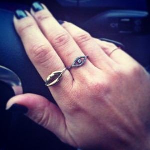 Kézimunkával készült ezüst gyűrű